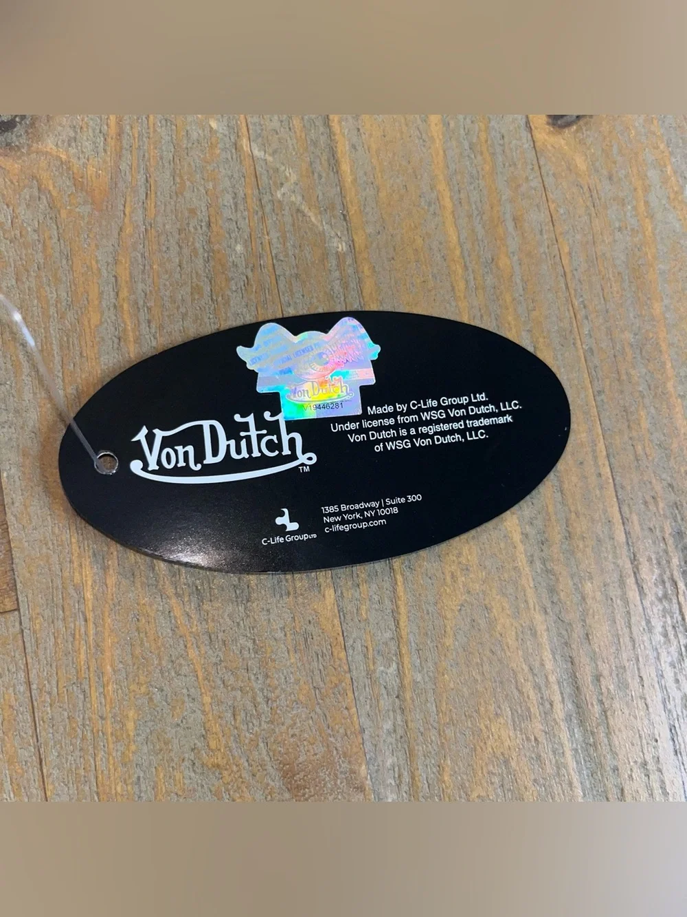 Y2K Von Dutch mens shirt